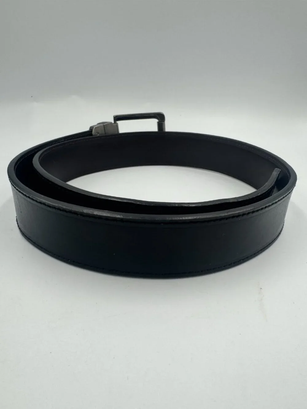 Dickies Reversible Leather Work Belt Black Brown